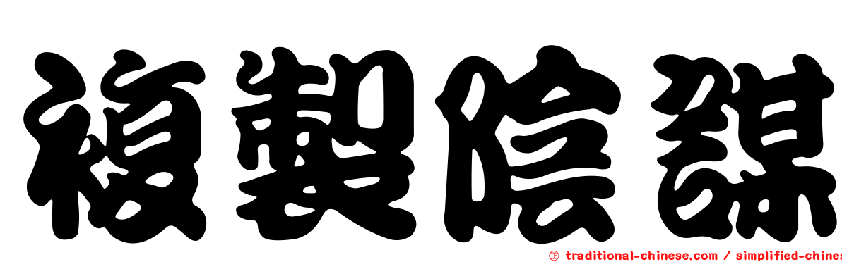 複製陰謀