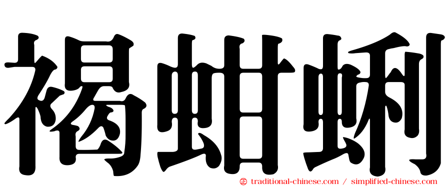 褐蚶蜊