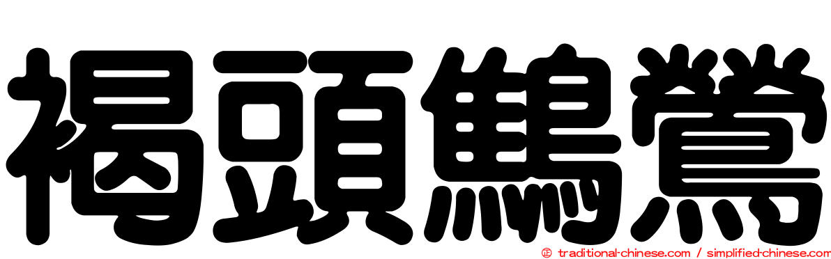 褐頭鷦鶯