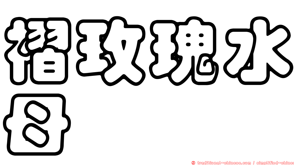 褶玫瑰水母