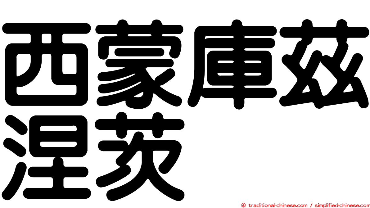 西蒙庫茲涅茨