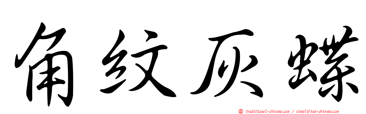 角紋灰蝶