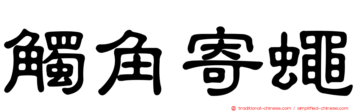 觸角寄蠅