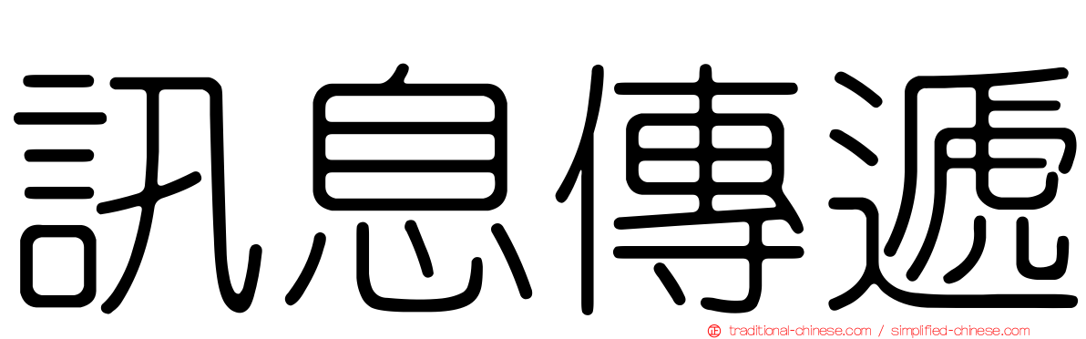 訊息傳遞