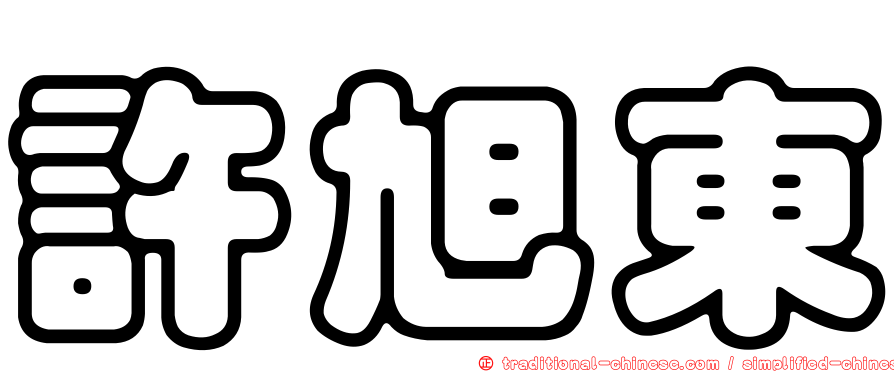 許旭東