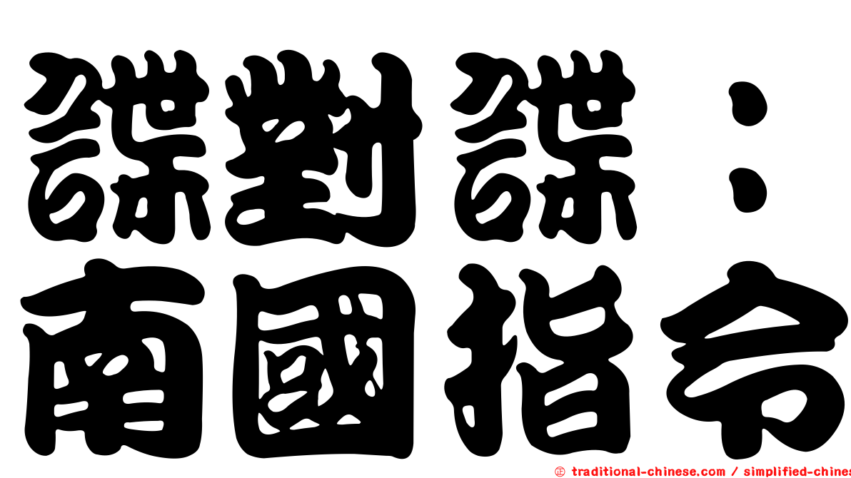 諜對諜：南國指令