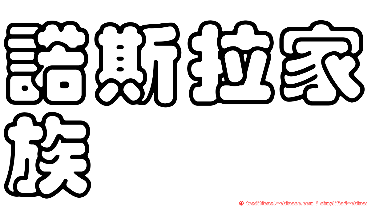 諾斯拉家族