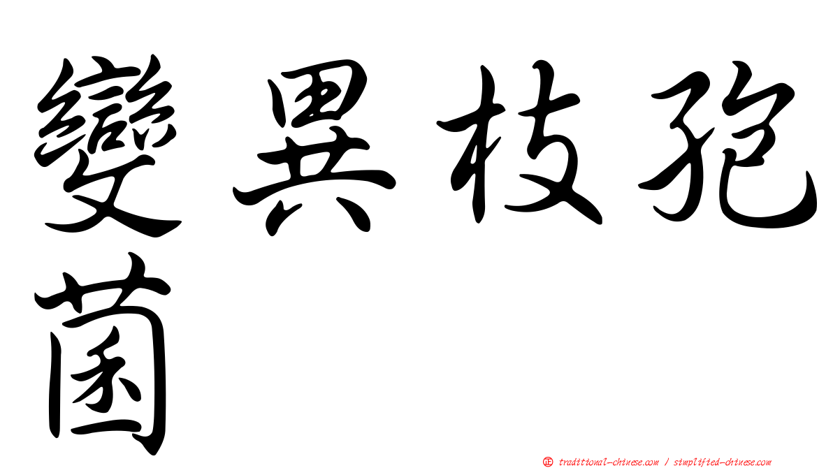 變異枝孢菌