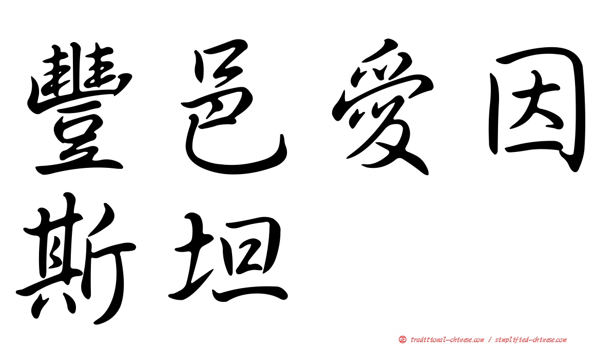 豐邑愛因斯坦