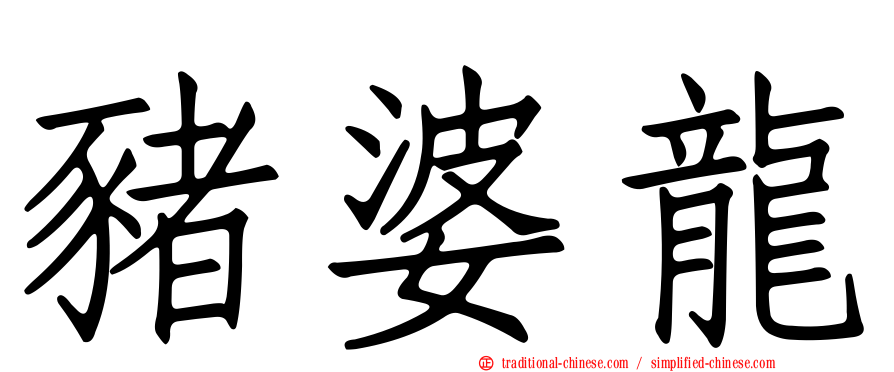 豬婆龍