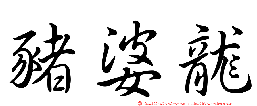 豬婆龍
