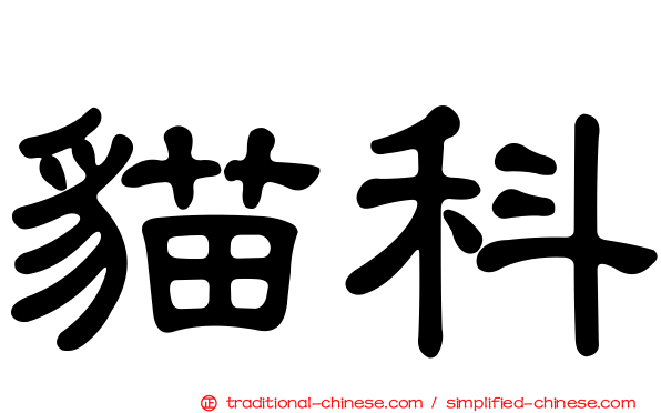 貓科