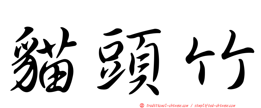 貓頭竹