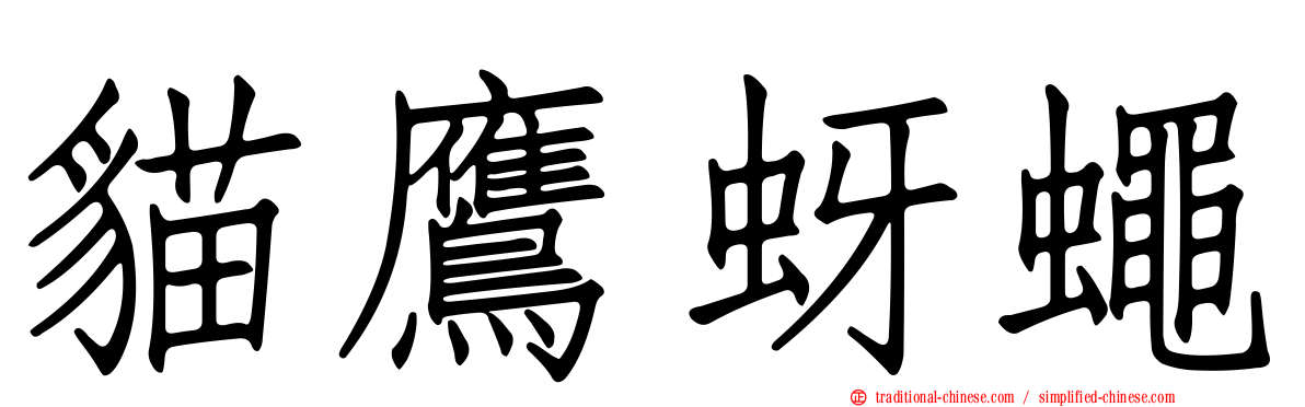 貓鷹蚜蠅