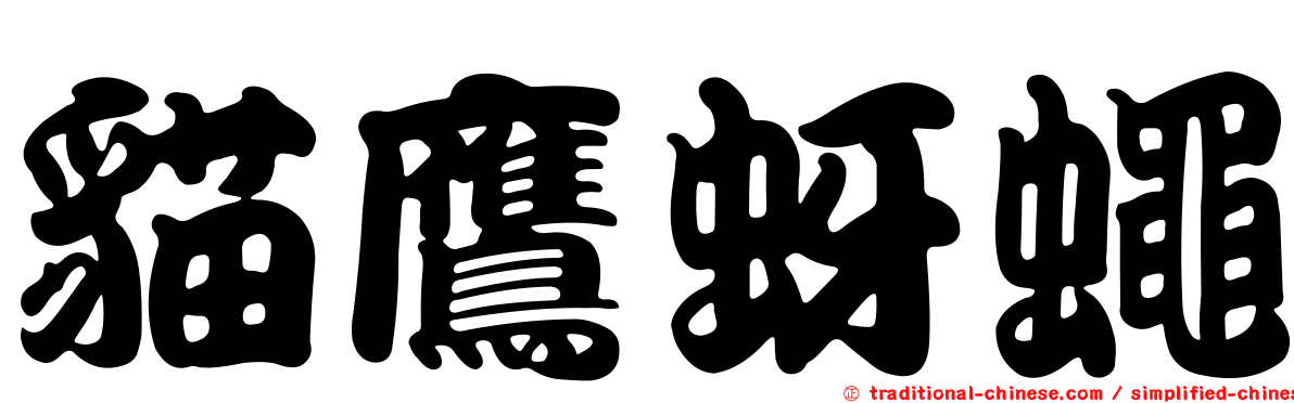 貓鷹蚜蠅