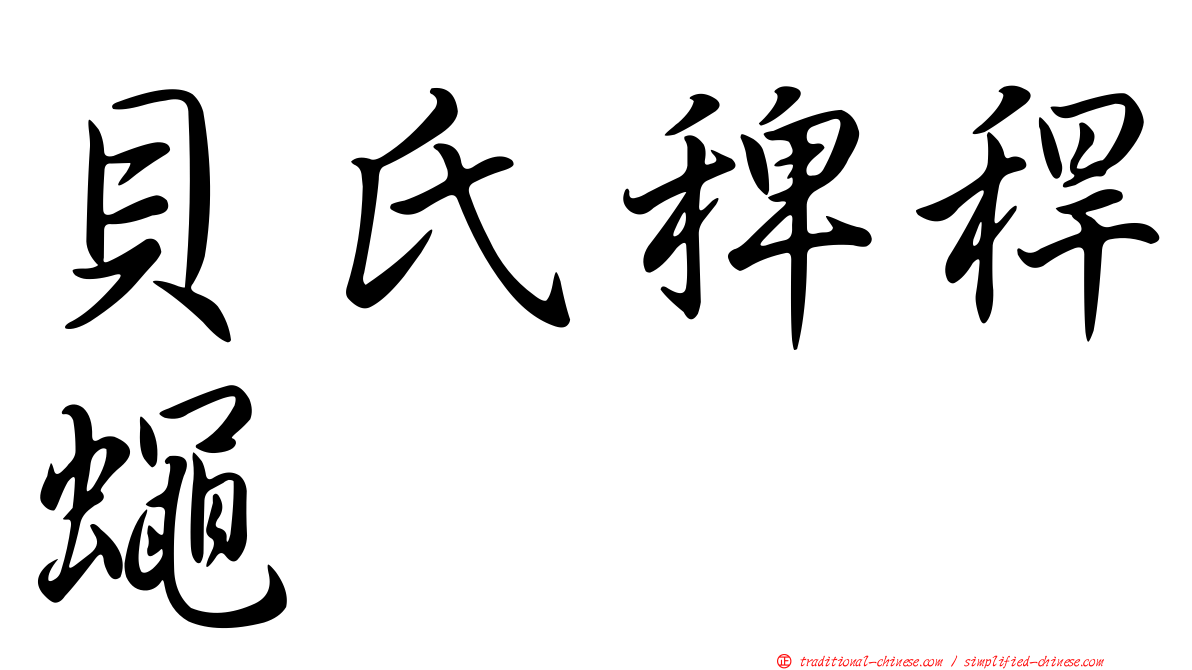 貝氏稗稈蠅