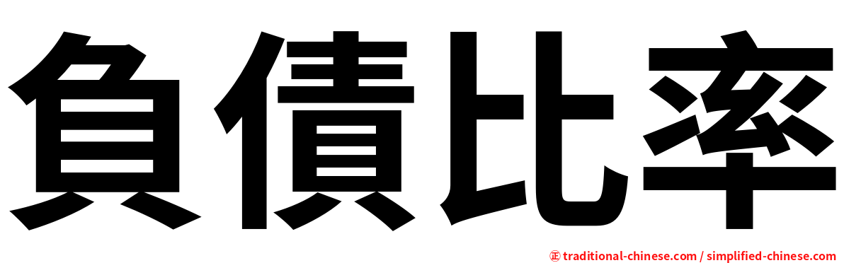 負債比率