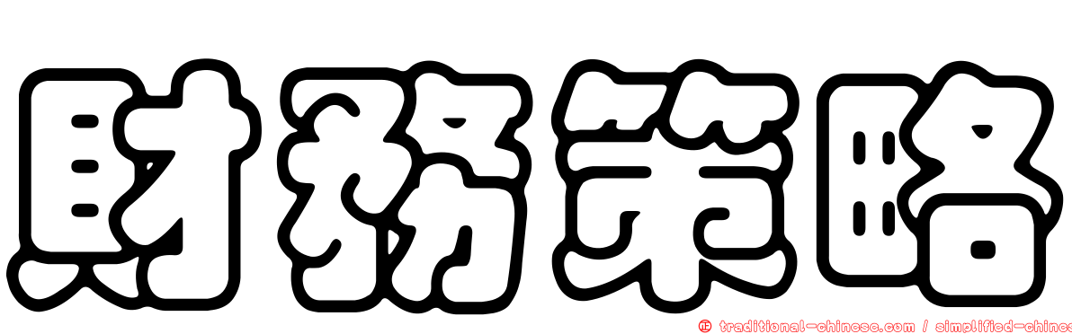 財務策略