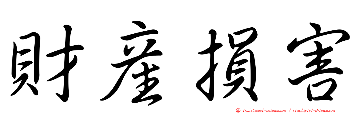 財產損害