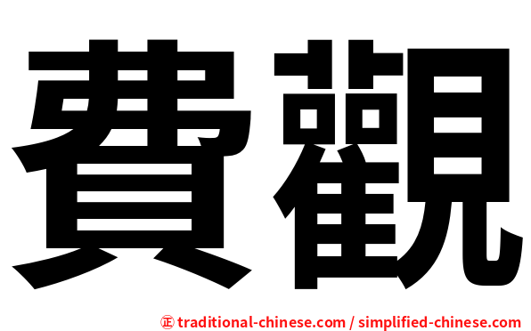 費觀