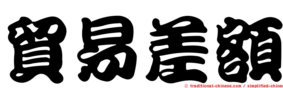 貿易差額