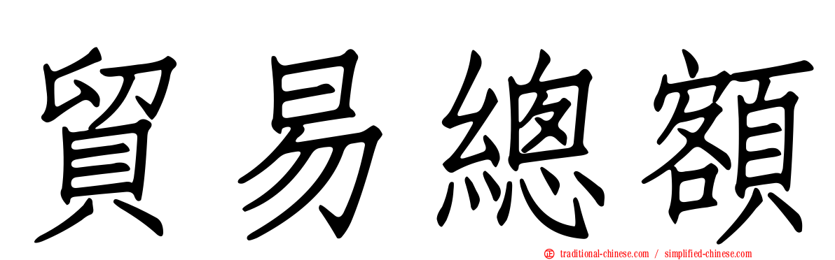 貿易總額