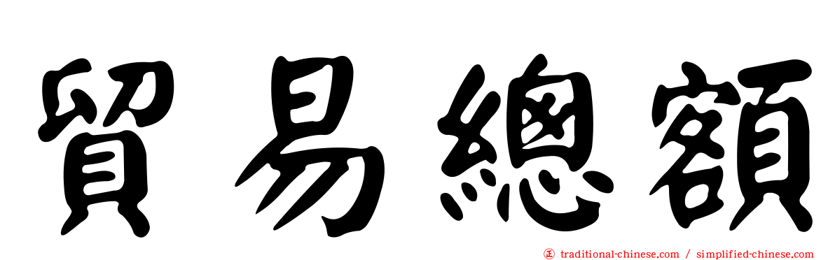 貿易總額