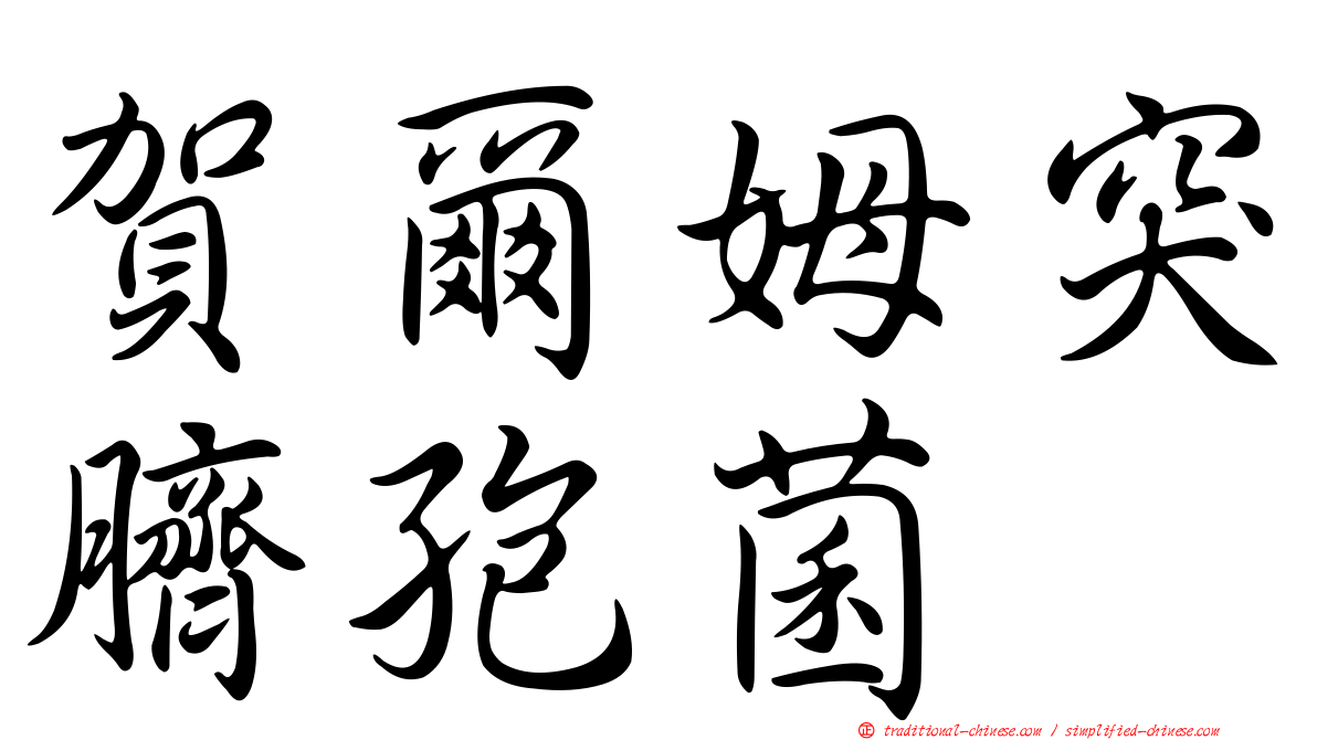 賀爾姆突臍孢菌
