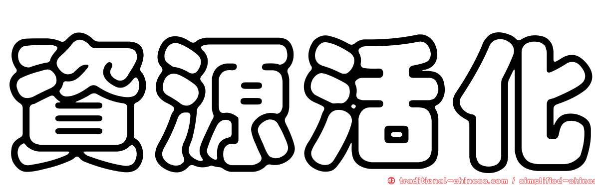 資源活化