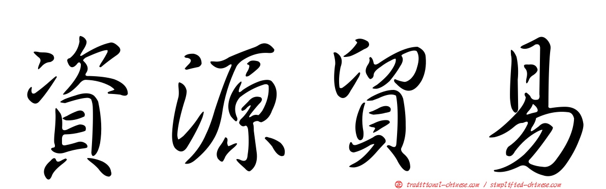 資源貿易