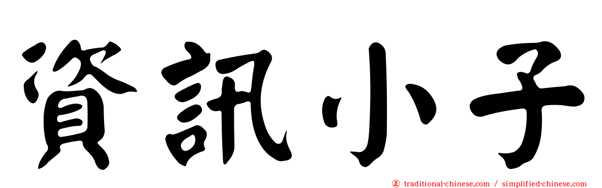 資訊小子