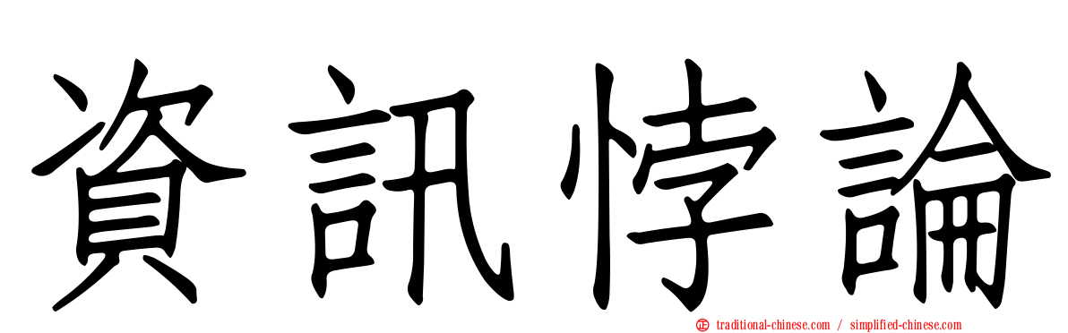 資訊悖論
