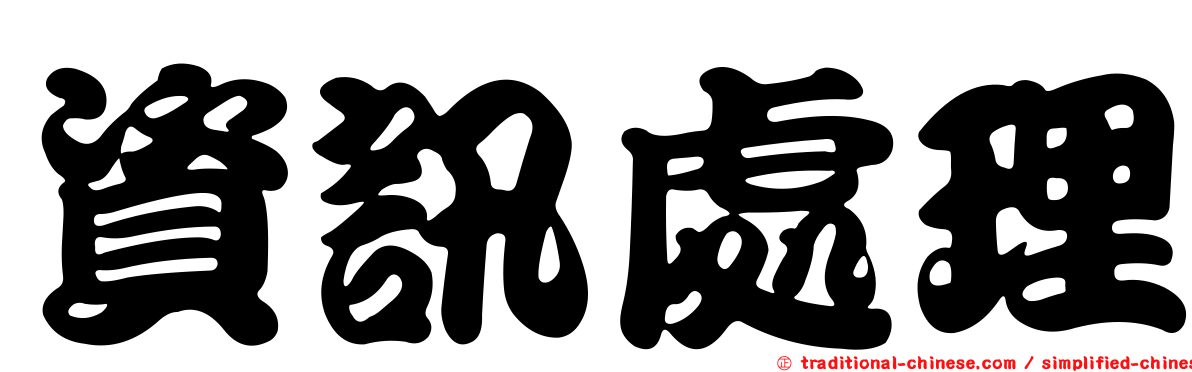 資訊處理