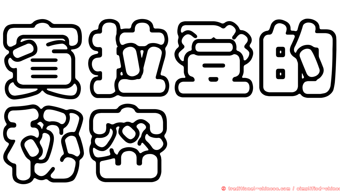 賓拉登的秘密