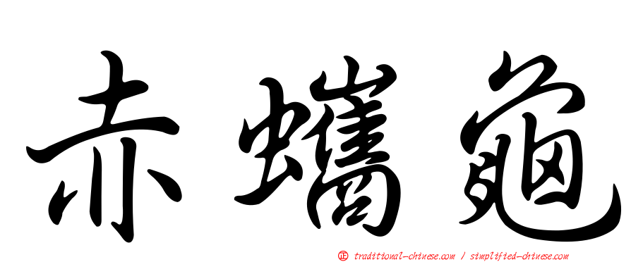 赤蠵龜