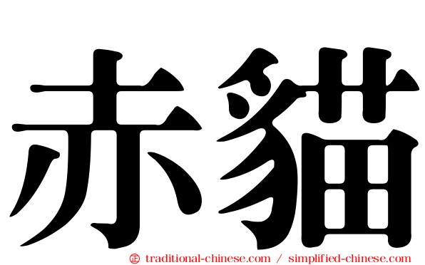 赤貓
