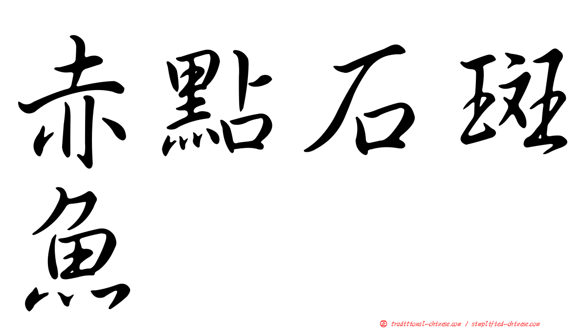赤點石斑魚