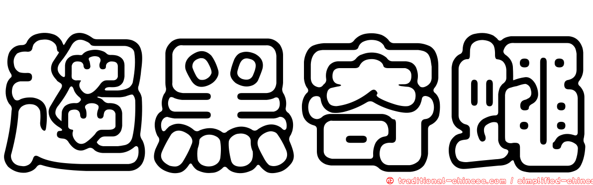 趨黑寄蠅