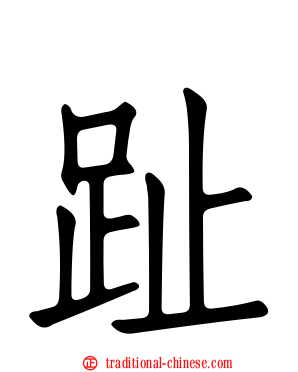 趾