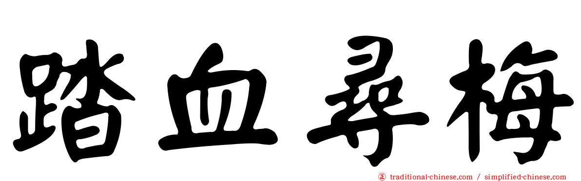 踏血尋梅