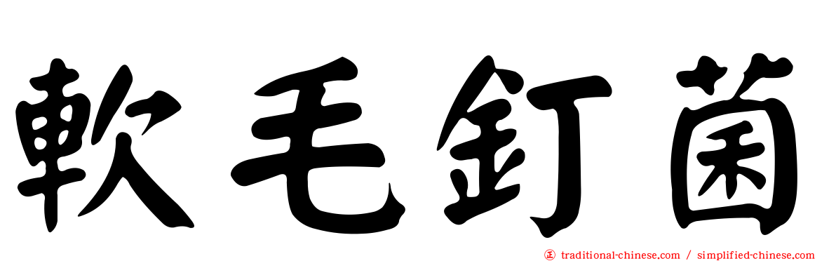 軟毛釘菌
