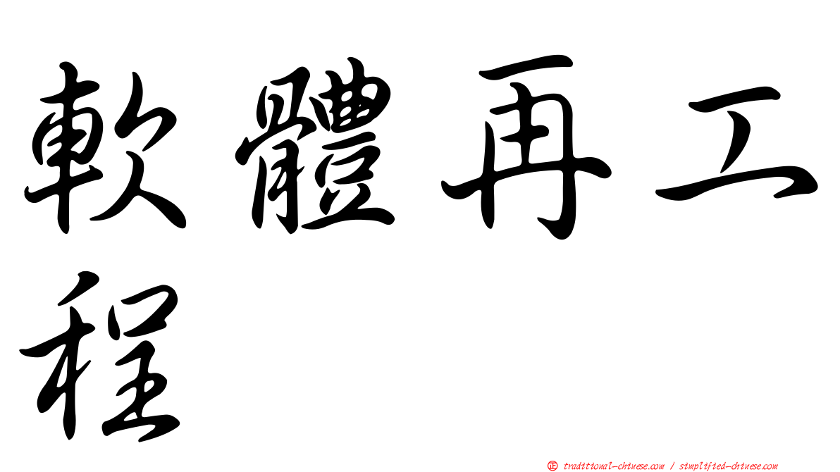 軟體再工程