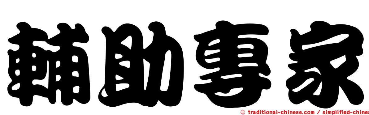 輔助專家