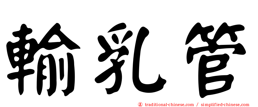 輸乳管