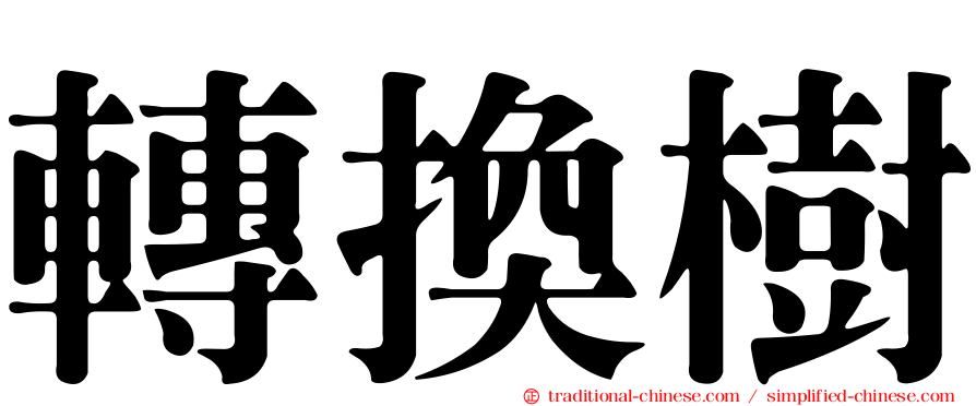 轉換樹