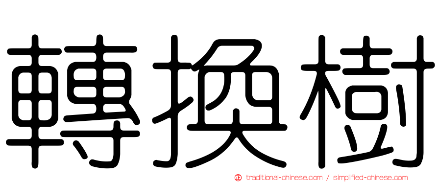 轉換樹