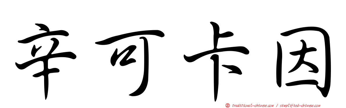 辛可卡因