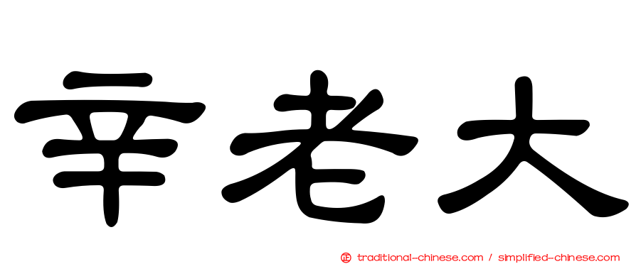 辛老大