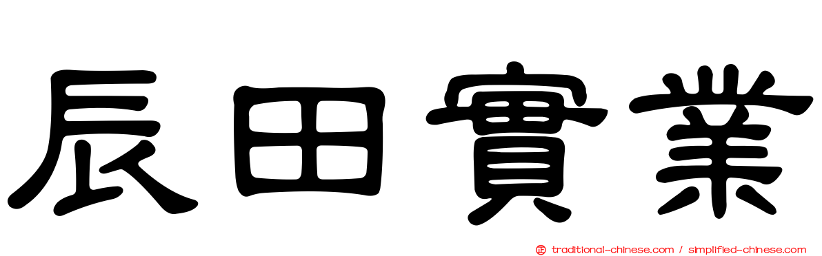 辰田實業