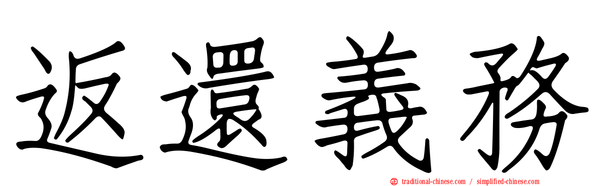 返還義務